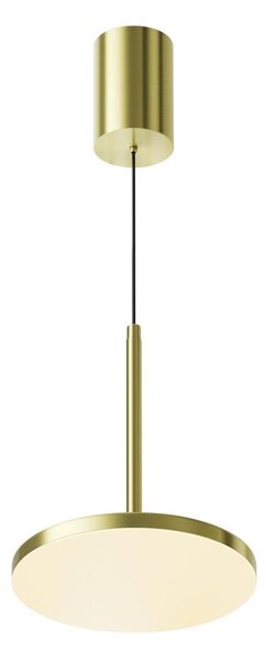 Maytoni P076PL-L12W3K-BS - LED Luster na lanku PLATO LED/12W/230V 3000K zlatá