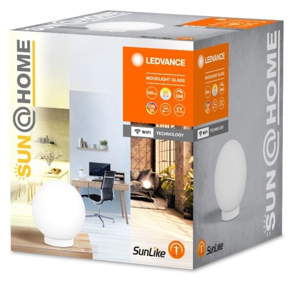 Ledvance - LED Stmievateľná lampa SUN@HOME LED/8,5W/230V 2200-5000K CRI 95 Wi-Fi