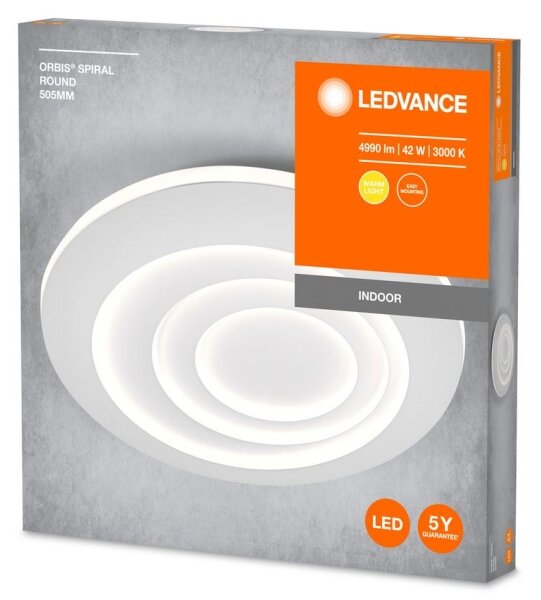 Ledvance - LED Stropné svietidlo ORBIS SPIRAL LED/42W/230V