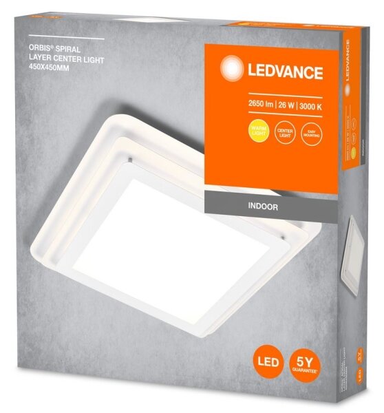 Ledvance - LED Stropné svietidlo ORBIS SPIRAL LED/26W/230V