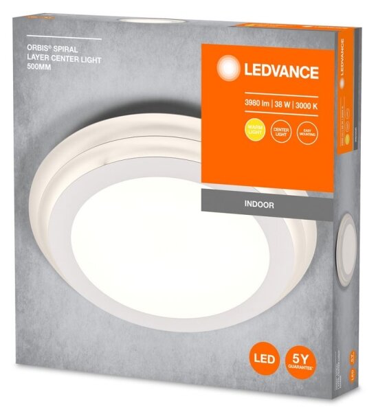 Ledvance - LED Stropné svietidlo ORBIS SPIRAL LED/38W/230V