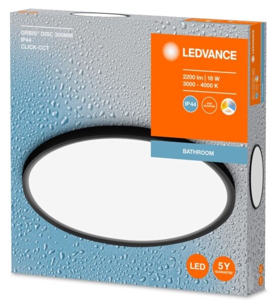 Ledvance - LED Kúpeľňové stropné svietidlo DISC LED/18W/230V 3000/4000K IP44