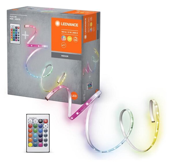 Ledvance - LED RGBW Stmievateľný pásik FLEX 3m LED/10W/230V + DO