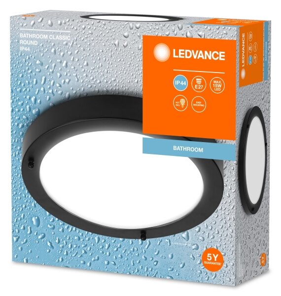 Ledvance - Kúpeľňové stropné svietidlo BATHROOM CLASSIC 1xE27/15W/230V IP44