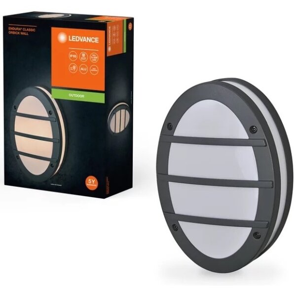Ledvance - Vonkajšie nástenné svietidlo ORBICK 2xE27/18W/230V IP65