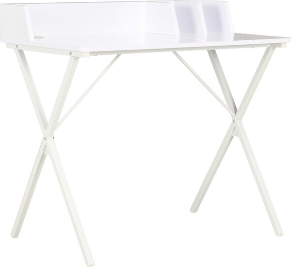 Maison Exclusive – Písací stôl, biely, 80 x 50 x 84 cm