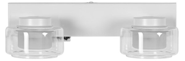 Ledvance -LED Kúpeľňové nástenné svietidlo ORBIS FLAME 2xLED/5,5W/230V IP44 biela
