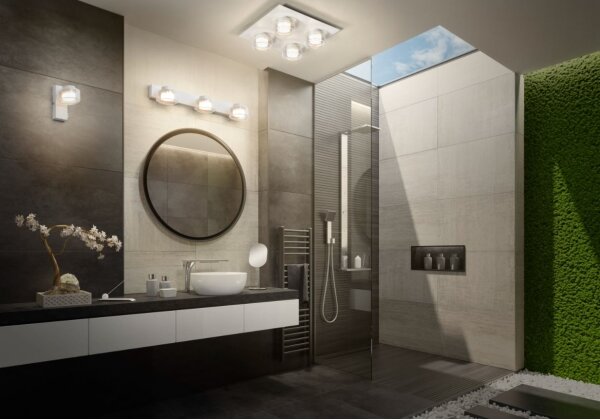 Ledvance - LED Kúpeľňové nástenné svietidlo ORBIS FLAME LED/5,5W/230V IP44 biela