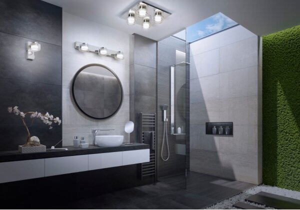 Ledvance - LED Kúpeľňové nástenné svietidlo ORBIS FLAME LED/5,5W/230V IP44 chróm