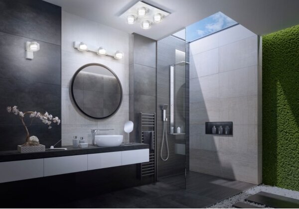 Ledvance - LED Kúpeľňové nástenné svietidlo ORBIS FLAME LED/5,5W/230V IP44 biela