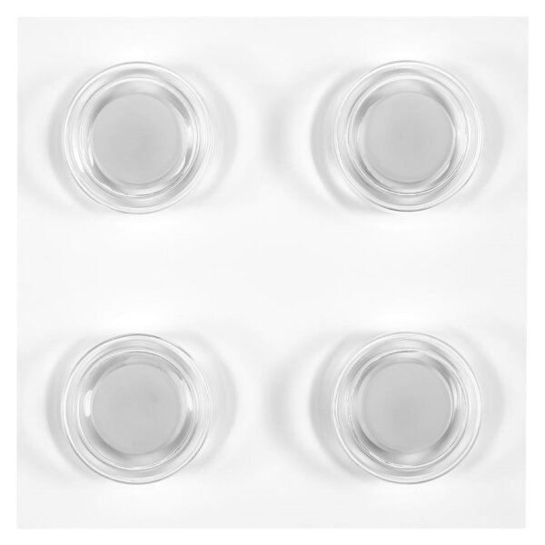 Ledvance - LED Kúpeľňové stropné svietidlo ORBIS FLAME 4xLED/5,5W/230V IP44 biela