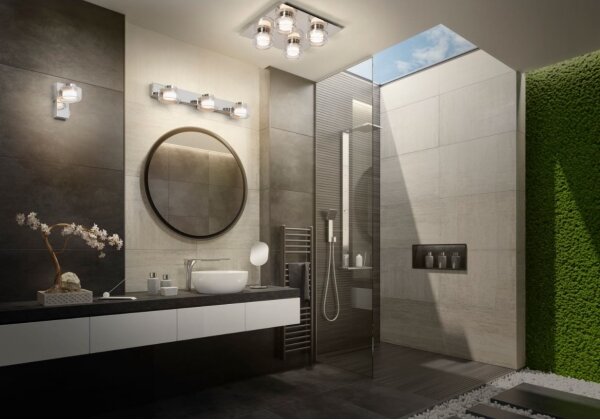 Ledvance-LED Kúpeľňové nástenné svietidlo ORBIS FLAME 3xLED/5,5W/230V IP44 chróm