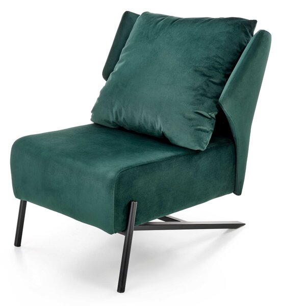 VICTUS leisure armchair dark green/ black