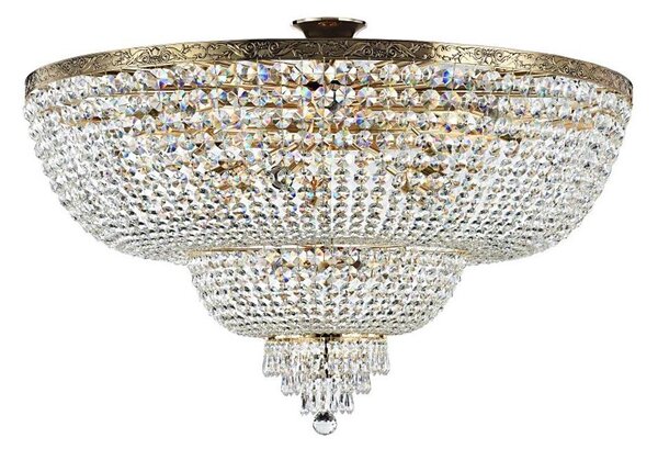 Maytoni DIA890-CL-18-G - Prisadený luster PALACE 18xE27/60W/230V
