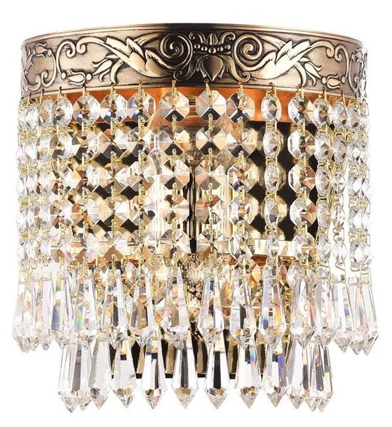 Maytoni DIA890-WL-01-G - Nástenné svietidlo PALACE 1xE27/60W/230V