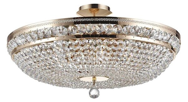 Maytoni DIA700-CL-12-G - Stropné svietidlo OTTILIA 12xE14/60W/230V