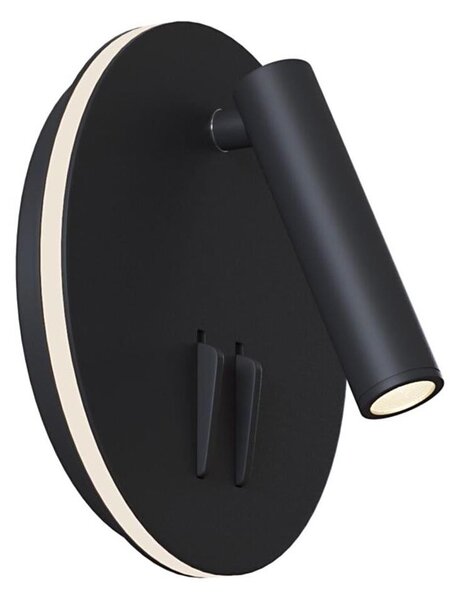 Maytoni C176-WL-01-6W-B - LED Nástenné bodové svietidlo IOS LED/9W/230V čierna