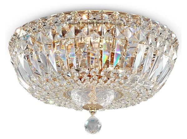 Maytoni DIA100-CL-03-G - Stropné svietidlo BASFOR 3xE14/60W/230V zlatá