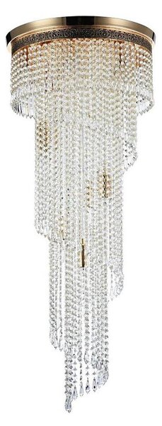 Maytoni DIA522-CL-12-G - Stropné svietidlo CASCADE 12xE14/60W/230V