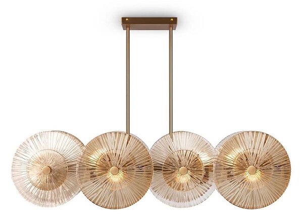 Maytoni MOD007PL-08G1 - Luster na tyči ASTER 4xE14/40W/230V
