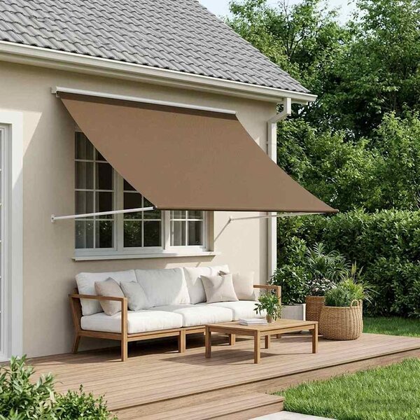 Exkluzívny dom – markíza v farbe Taupe, 350 x 150 cm