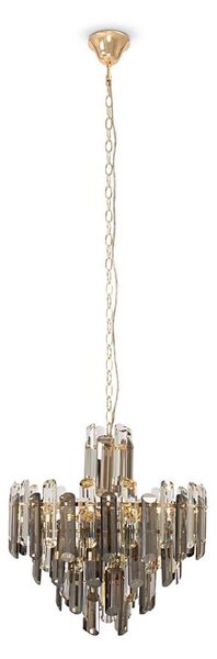 Maytoni DIA200PL-06G - Luster na reťazi FLARE 6xE14/40W/230V