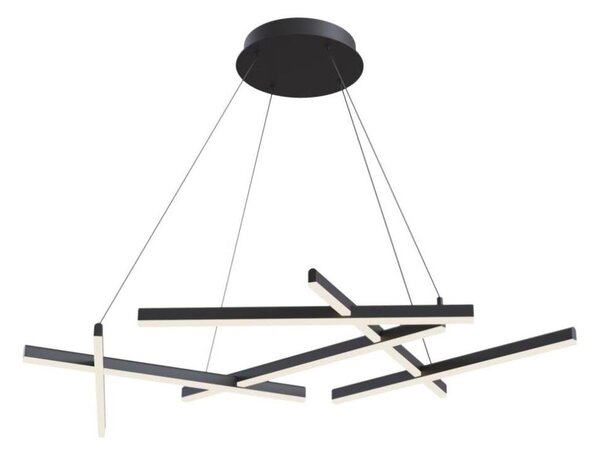 Maytoni MOD016PL-L75B - LED Luster na lanku LINE LED/79W/230V čierna