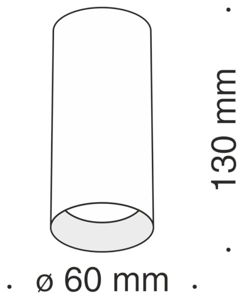Maytoni C010CL-01B - Bodové svietidlo FOCUS 1xGU10/50W/230V čierna