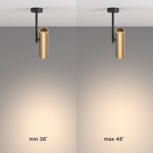 Maytoni C020CL-01GB - Bodové svietidlo ELTI 1xGU10/50W/230V zlatá