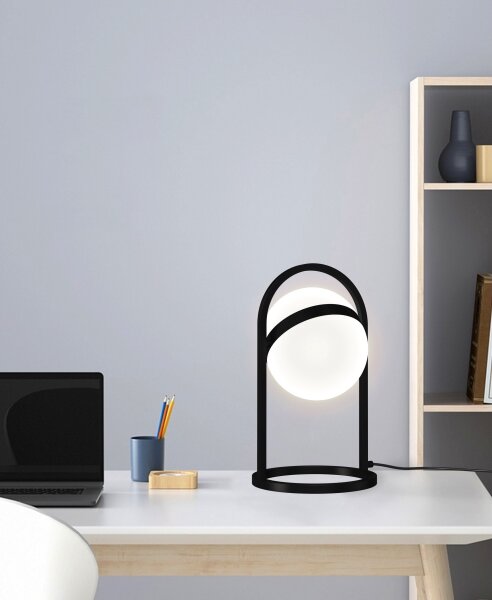 Wofi 8046-102 - LED Dotyková stmievateľná lampa AVIGNON LED/10,5W/230V čierna