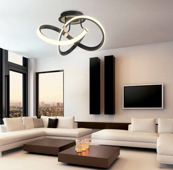 Wofi 9134-104 - LED Stmievateľný prisadený luster INDIGO LED/44W/230V