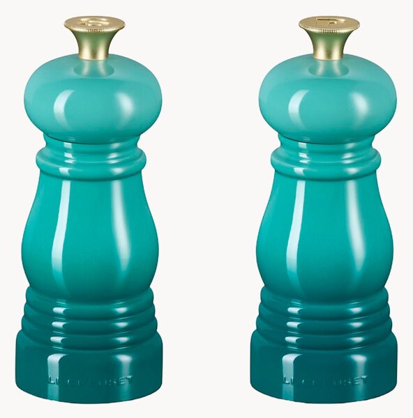 Mlynčeky na soľ a korenie's keramickým mechanizmom Creuset, 2 ks
