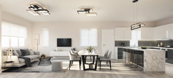 Wofi 9022-506 - LED Stmievateľné stropné svietidlo MATERA LED/60W/230V