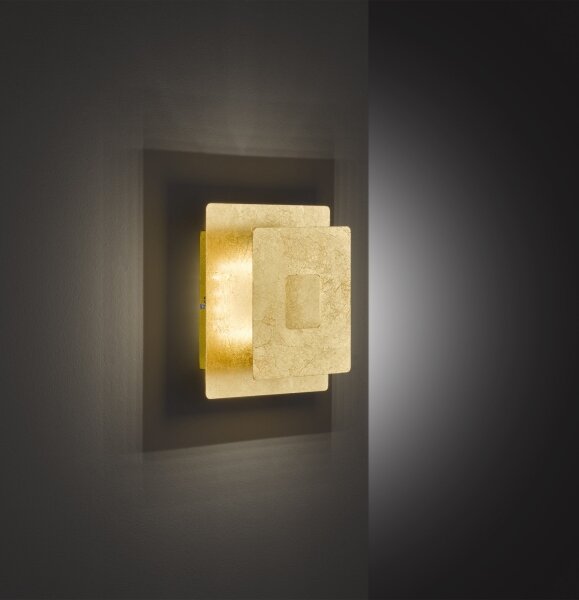 Wofi 4048-201Q - LED Nástenné svietidlo BAYONNE LED/6,5W/230V zlatá