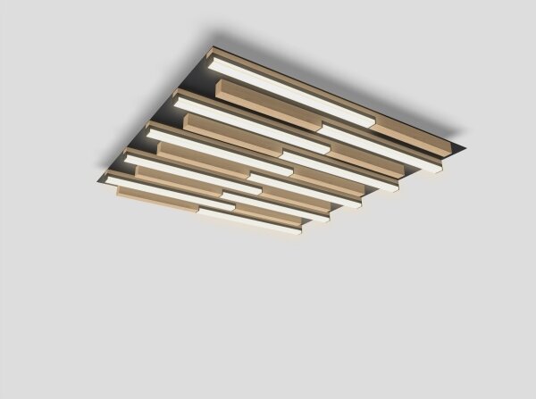 Wofi 9031-1006 - LED Stmievateľné stropné svietidlo PALERMO LED/40W/230V drevo
