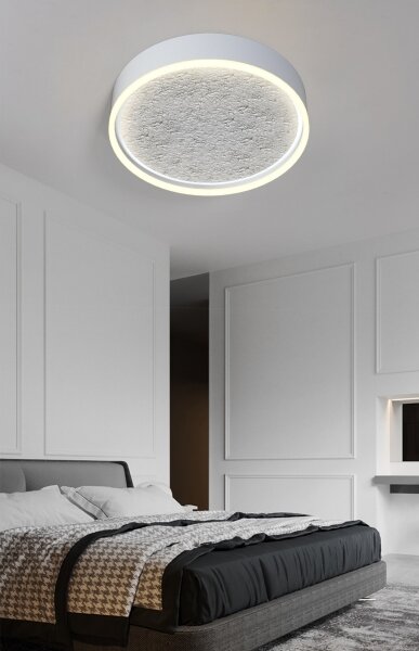 Wofi 9002-103M - LED Stmievateľné stropné svietidlo BORDEAUX LED/37W/230V strieborná