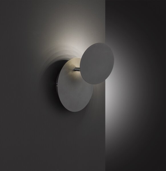 Wofi 4048-102R - LED Nástenné svietidlo BAYONNE LED/6,5W/230V antracit