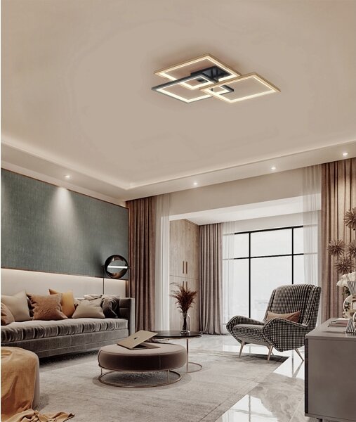 Wofi 9022-306S - LED Stmievateľné stropné svietidlo MATERA LED/40W/230V