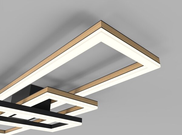 Wofi 9022-306L - LED Stmievateľné stropné svietidlo MATERA LED/57W/230V