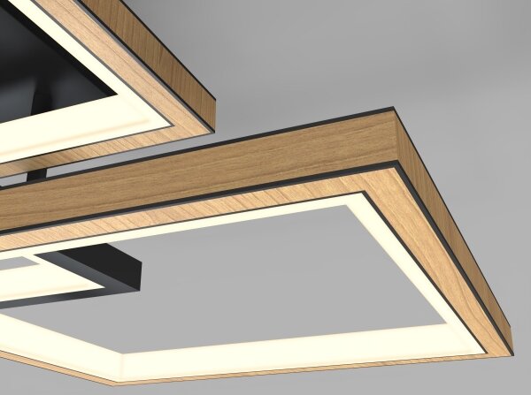 Wofi 9022-306S - LED Stmievateľné stropné svietidlo MATERA LED/40W/230V