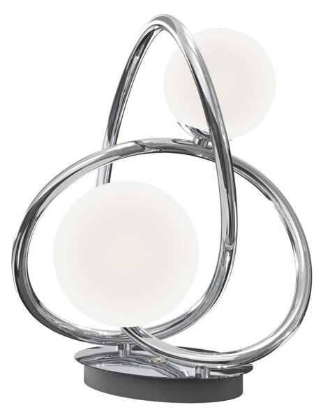 Wofi 8014-207 - LED Stolná lampa NANCY 2xG9/3,5W/230V lesklý chróm