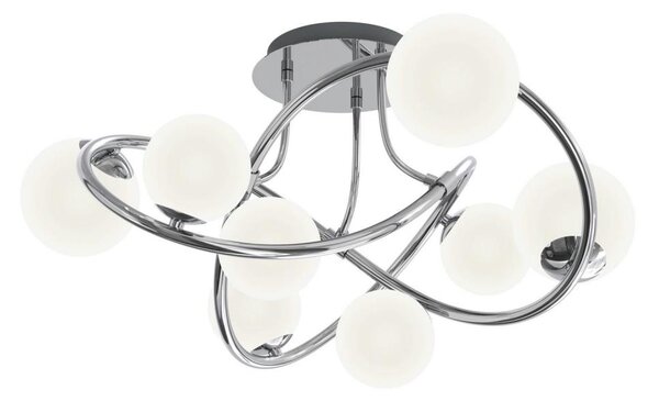 Wofi 9014-807 - LED Prisadený luster NANCY 8xG9/3,5W/230V lesklý chróm