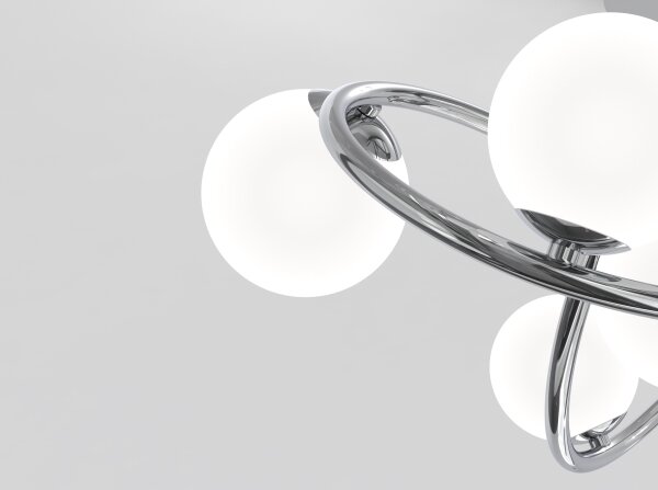 Wofi 9014-807 - LED Prisadený luster NANCY 8xG9/3,5W/230V lesklý chróm