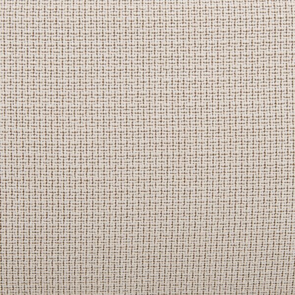 Posteľ béžová polyester látkové čalúnenie 180 x 200 cm lamelový rošt hrubé čalúnené čelo postele moderný štýl spálňa