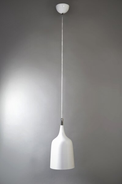 Searchlight 27014 - Luster na lanku 1xE27/60W/230V biela