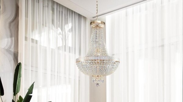 Maytoni DIA750-TT40-WG - Luster na reťazi BELLA 7xE14/60W/230V