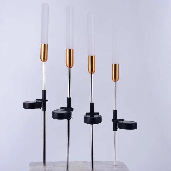 Solárna lampa pre vonkajie záhrady zaoblená kritáová lampa, 3000K, 600mAh, 0,72Wh Ni-MH, IP44 Vodotesná Solárna lampa pre vonkajie prostredie, dvory, záhrady