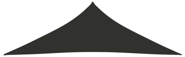 Maison Exclusive – Slnečná plachta z oxfordskej tkaniny, trojuholníková, 5 x 5 x 6 m, antracitová