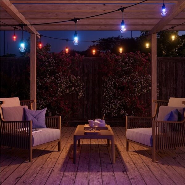 Nanoleaf NF084E00-20SLO- LED RGBWIC Razširitveni niz GIRLANDA 20xLED 15m Wi-Fi IP65