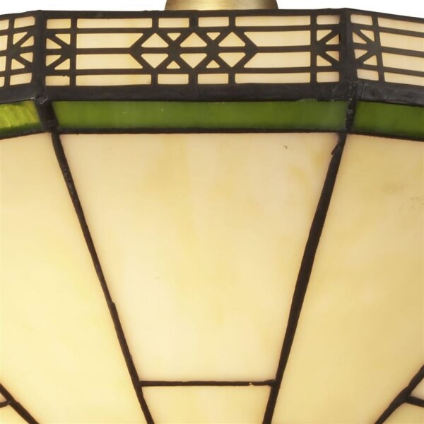 Searchlight 4417-17 - Tiffany prisadený luster NEW YORK 2xE14/40W/230V